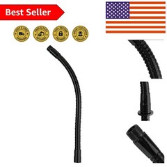 Sleek 13-Inch Gooseneck Microphone Arm – Compatible with Standard Stands