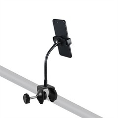 Tablet Holder Clip Music Stand Mount Metal And Plastic Material Versatile Usage