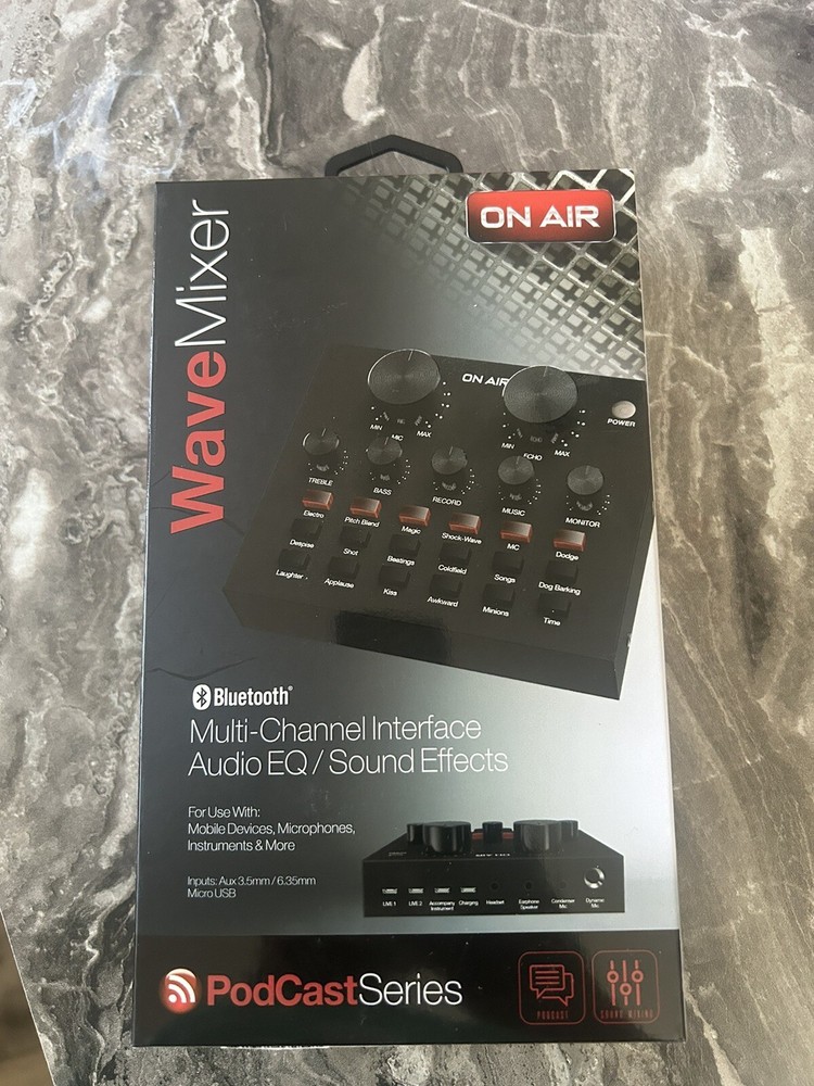 new sealed Bluetooth multi channel interface audio eq sound effects