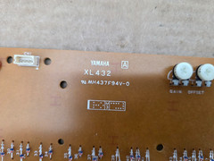 KORG X3 Synthesizer 61-Note Yamaha XL-432 Keyboard Key Contact Board.
