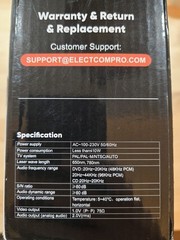 DVD Player Electrom Pro NEW