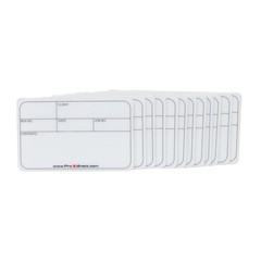ProX X-CLABELMDX12 Multipurpose Flight Case Labels, Medium-Sized, Pack of 12