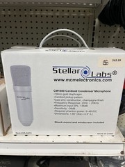 Stellar Labs CM1800 Studio Condenser Cardioid Microphone