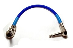 SPECIMEN ELECTRO Bright Blue 9 inch mono patch cable Specimen 002