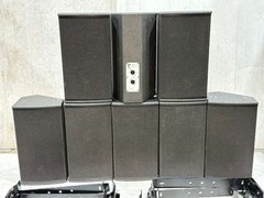 (8) Alcons vr8 NL4M 2-way compact multi-purpose loudspeaker #126 (T.H.S)