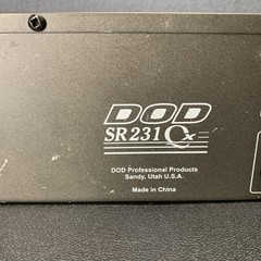 DOD SR231QX Dual Channel 31-Band Graphic Equalizer Pro Audio Rackmount EQ TESTED