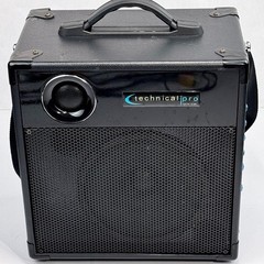 Technical Pro WASP400 Portable Powered PA Speaker Box Mobile Aux USB SD – No Mic