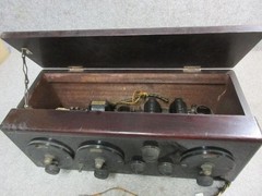 Vintage Radio B24393 Diamond Audio Transformer Tube Amplifier Am/fm Receiver