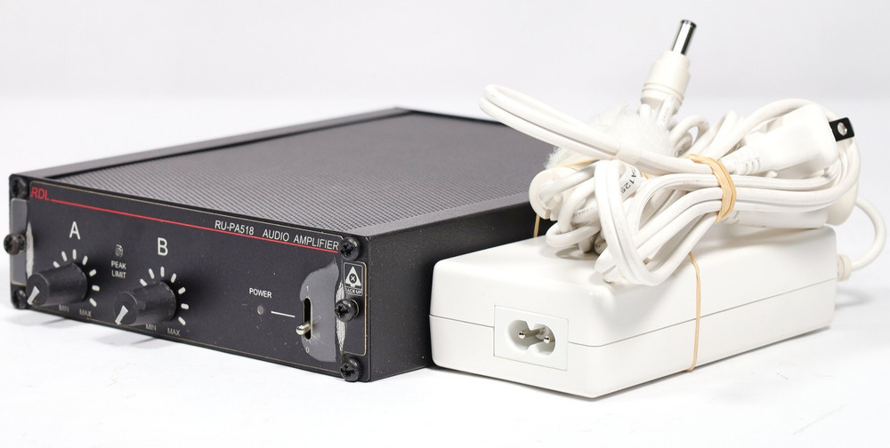 RDL RU-PA518 10W Stereo / 18W Mono Audio Power Amplifier 8Ω