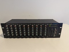 Alesis Studio 12R Rackmount 12-Channel Analog Mixer Working Tested w/ Cable