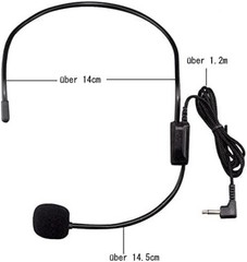 Professional Headset Microphone Set – Lightweight and Adjustable for Easy Carry