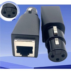 DMX to RJ45 Connector – RJ45 Ethernet to 3 Pin XLR DMX Female Adapter USA