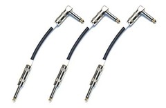 Sound MOMO Guitar Patch Cable P1LL [MOGAMI 2524] Black 20cm