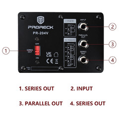 PRORECK 10000W Active PA System Dual 12 Sub Line Array Party Club Stage Speakers