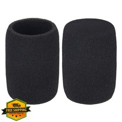 SUNMON 2pk A85WS Black Foam Mic Windscreen Pop Filter