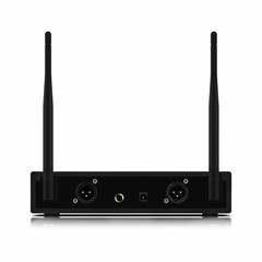 Professional 2 Channel UHF Wireless Dual Microphone Cordless Handheld Mic System