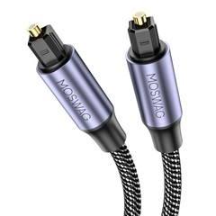 Toslink Audio Cable, 3FT/1M Optical Male to Male Cable, 3.28FT/1Meter Black