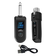 1set Wireless Audio Transmitter&Receiver UHF XLR Adapter Widely Applicant