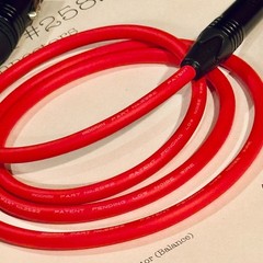 1–200 ft Mogami 2582 2-C Mic Cable Red | Choose Neutrik TRS or XLR | tokyo_made