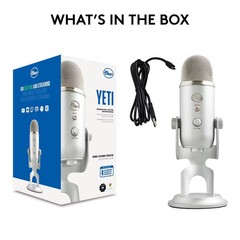 Blue Microphone – Yeti Silver