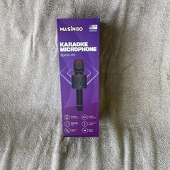 New MASINGO Bluetooth Karaoke Micro.Speaker Wireless Port.LED Light Display (E1)