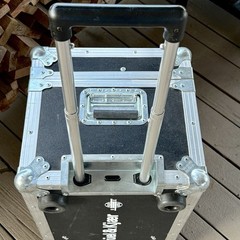 Vintage Bruel & Kjaer Flight Road Case by Georgia Case Co. Padded Wheels USA