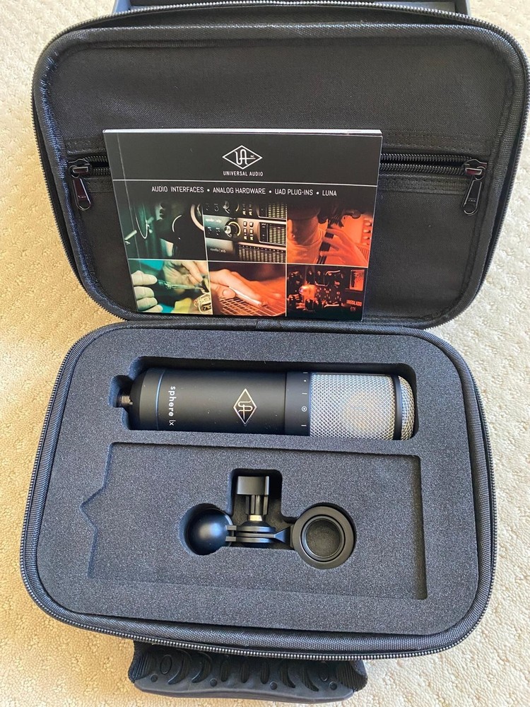 Universal Audio Sphere LX Modeling Microphone System w/ Mic Stand and Pop Filter