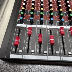 Fulode 8 Channel Bluetooth Studio Audio Mixer Live Sound Mixing Needs Power Cord