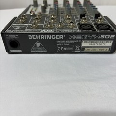 Behringer Xenyx 802 8 Input 2 Bus Mixer No Power Supply