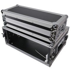 4 Space ATA Rack Road Case 14″ deep DJ Effects Case by Prox