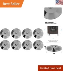 Luxury Copper Speaker Spikes Pads (8 Pcs) – Shock Absorbing Floor Protectors