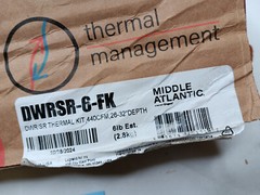 Middle Atlantic DWRSR-6-FK Thermal Kit, 440CFM126-32″ Depth