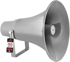 Pyle 50W PA Horn Speaker 13.5 Inch 70V