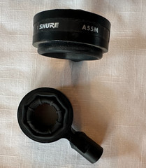 Vintage 1980’s Shure A55M microphone shock mount clip SM57 SM58 545 Qty. 1