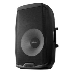 Gemini AS-2115BT-LT-PK 15″ LED Party Light DJ PA Speaker w Stand & Microphone