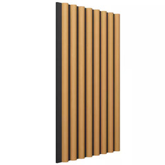 Acousticpro 1 In. X 1 Ft. X 8 Ft. Noise Cancelling Half round MDF Sound Absorbin