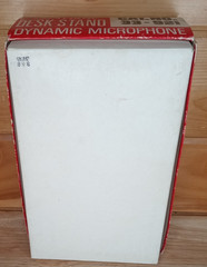 Vintage Realistic 33-921 Dynamic Desk Microphone Box Only RadioShack