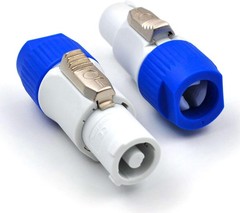 2 SET 3PIN Powercon Connector Plug for Stage Light LED Screen NAC3FCA NAC3MA-1