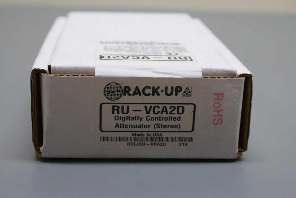 RDL RU-VCA2D Local/Remote Control Audio Attenuator (Stereo) 1D