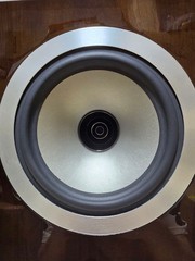 TANNOY Precision 6.1 Bookshelf Speakers Pair Dark Walnut Piano Finish