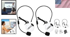 Professional Headset Microphone Set – Lightweight and Adjustable for Easy Carry