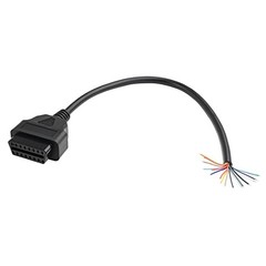 1ft Feet 30cm/12 16 Pin J1962 OBD OBDII OBD2 1x Female Connector Pigtail