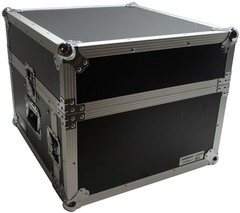 Harmony Cases HCM4ULT DJ Laptop Glide 10U Slant Top 6U Vertical Rack Case New