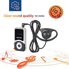 Retekess T131S Wireless Tour Guide Audio System Receiver for T130S Tour Court
