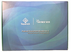Squarock Hayner-Seek Podcast Equipment Bundle for 2 Mixer + Microphones [Tested]