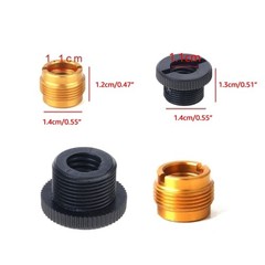 10Pieces 3/8″ Female to 5/8″ Male Microphones Mics Stands Adapter Thread Screws