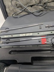 2x SAMSON VHF-FM TRUE DIVERSITY RECEIVER Model SR-22 w/ Shure SM58 Mic Capsule