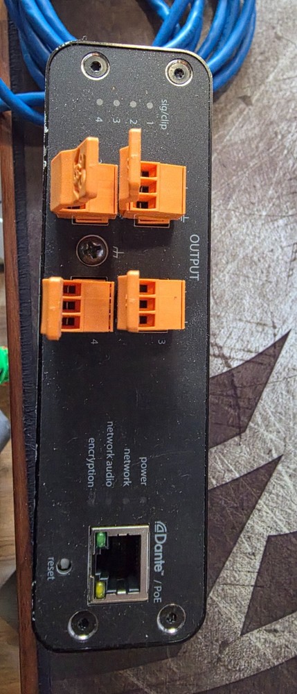 Shure ANI4OUT-BLOCK Audio Network Interface