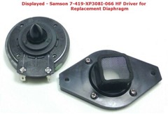Replacement Diaphragm for Samson 7-419-XP308I-066 HF Driver for XP308i Speakers
