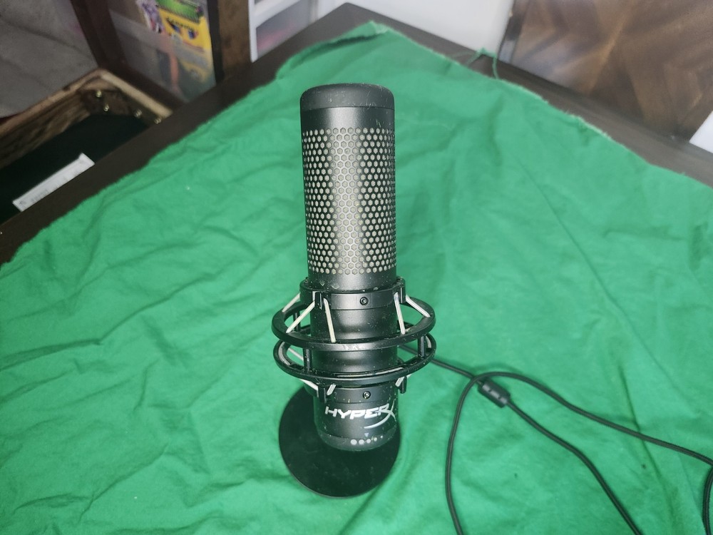 HyperX QuadCast S USB Microphone RGB Lighting Black